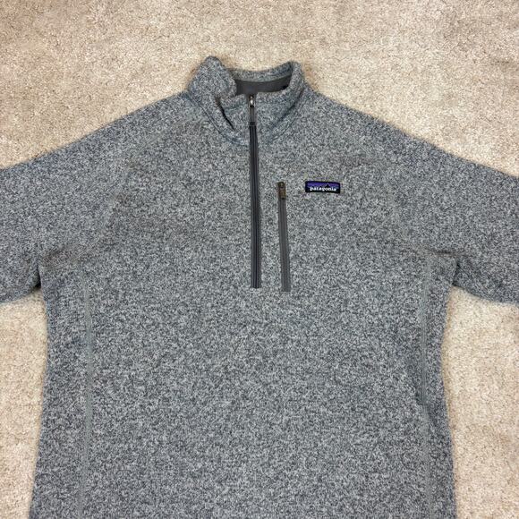Patagonia Better Sweater 1/4 Zip Pullover Sweater Jacket Men's M Gorpcore - Picture 2 of 9